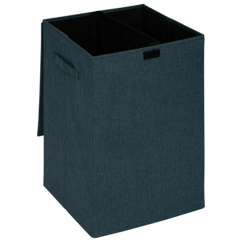 5 FIVE SIMPLY SMART - 5five - panier à linge "colorama" bleu 74l