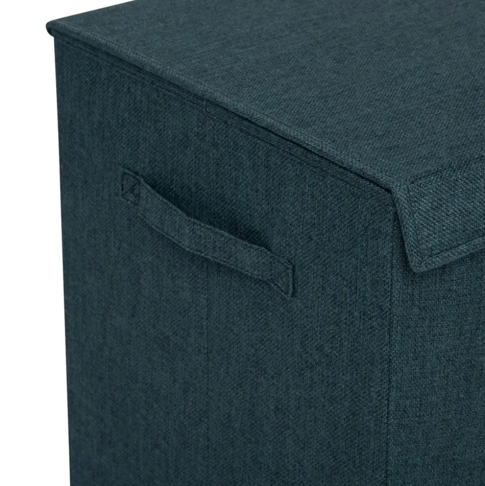 5 FIVE SIMPLY SMART - 5five - panier à linge "colorama" bleu 74l