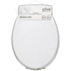 5 FIVE SIMPLY SMART - 5five - abattant wc blanc en bois