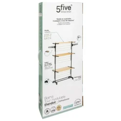 5 FIVE SIMPLY SMART - 5five - étendoir à linge "bara" 25m modulable