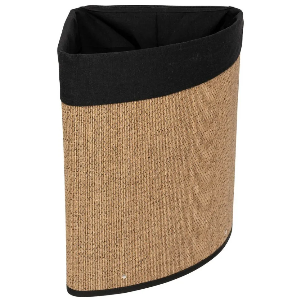 5 FIVE SIMPLY SMART - 5five - panier à linge d angle en bambou 48l