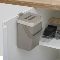 5 FIVE SIMPLY SMART - 5five - poubelle de compost 5l en plastique taupe