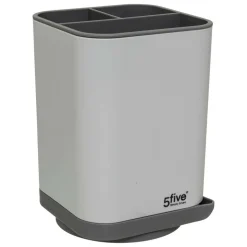 5 FIVE SIMPLY SMART - 5five - égouttoir à couverts ustensiles "néo" gris