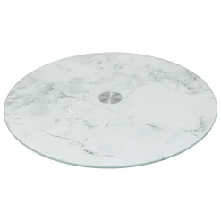 5 FIVE SIMPLY SMART - 5five - plat tournant effet marbre blanc