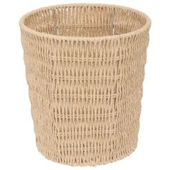 5 FIVE SIMPLY SMART - 5five - corbeille de bureau "kord" en papier tressé