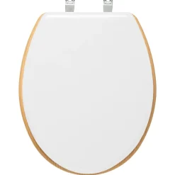 5 FIVE SIMPLY SMART - 5five - abattant wc "modern color" blanc en bois