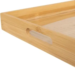 5 FIVE SIMPLY SMART - 5five - plateau avec poignées en bambou 46x30cm