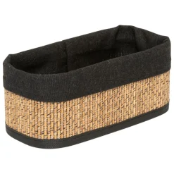 5 FIVE SIMPLY SMART - 5five - 3 paniers en tissu marron 30,5x21cm