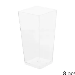 5 FIVE SIMPLY SMART - 5five - 8 verrines carrées plastique