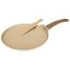 5 FIVE SIMPLY SMART - 5five - crépière "harmony" d26cm en aluminium forgé beige