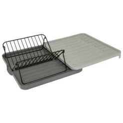 5 FIVE SIMPLY SMART - 5five - égouttoir "néo" avec rack extensible gris