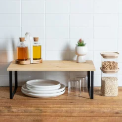 5 FIVE SIMPLY SMART - 5five - étagère "ordera" en bambou noir