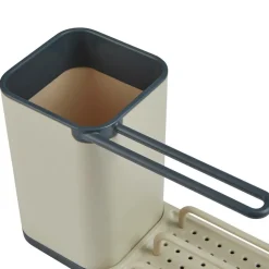 5 FIVE SIMPLY SMART - 5five - organisateur d évier "néo" 4 en 1 beige