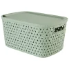 5 FIVE SIMPLY SMART - 5five - panier "tressy" en plastique sauge 6,7l