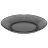 5 FIVE SIMPLY SMART - 5five - assiette "estiva" gris charbon d27cm
