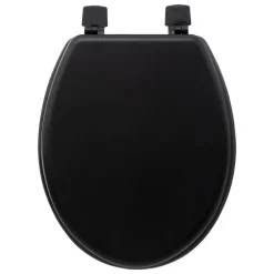 5 FIVE SIMPLY SMART - 5five - abattant wc "colorama" noir en bois laqué