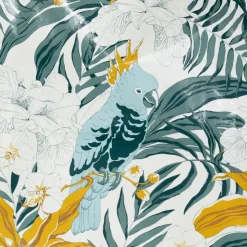 5 FIVE SIMPLY SMART - 5five - sac de shopping motif tropical 45x43cm