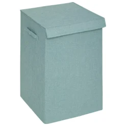 5 FIVE SIMPLY SMART - 5five - panier à linge "colorama" bleu arctic 74l