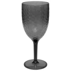 5 FIVE SIMPLY SMART - 5five - verre à vin "estiva" martelé gris