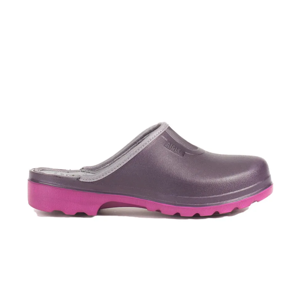 AIGLE - Sabot "Taden 2", Coloris Rose Violet - T.40