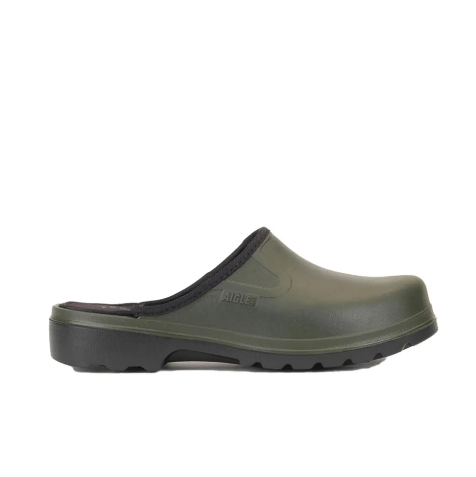 AIGLE - Sabot "Taden M 2", Coloris Kaki Noir - T.41