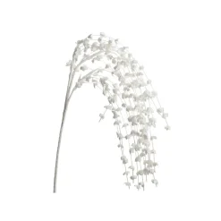 AMADEUS - Chute de fleurs Marga, blanche H.118cm