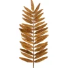 AMADEUS - Tige de fougère artificielle, coloris moutarde - H.125cm
