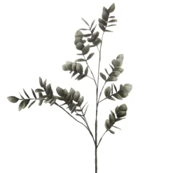 AMADEUS - Tige fleur artificielle Théa, coloris eucalyptus - H.120cm