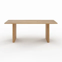 Andrea - table rectangulaire en bois d'acacia 8 personnes