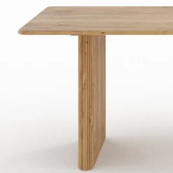 Andrea - table rectangulaire en bois d'acacia 8 personnes