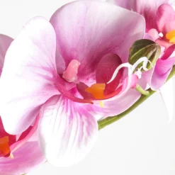 ARCHE DIFFUSION - Fleur artificielle tige d'orchidée marbrée lavande H.87cm