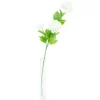 ARCHE DIFFUSION - Fleur artificielle tige boule de neige blanc H.61cm