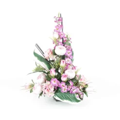 ARCHE DIFFUSION - Fleurs artificielles - coupe florale assort. de couleurs D.66 H.52cm