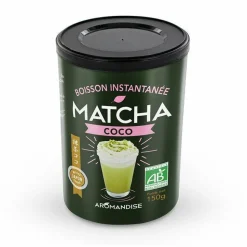 AROMANDISE - Boisson instantanée - matcha coco 300 g