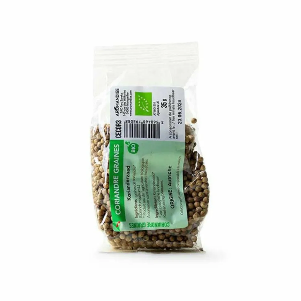 AROMANDISE - Coriandre en graine bio - 35 g