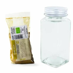 AROMANDISE - Flacon à épices poudreur + curry doux 50 g