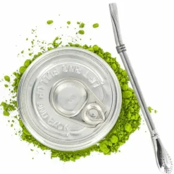 AROMANDISE - Thé matcha de cérémonie premium 30 g + paille inox avec filtre