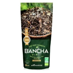AROMANDISE - Thé vert bio japonais bancha hojicha 30 g