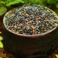 AROMANDISE - Thé vert bio japonais genmaicha - sencha & riz grillé 400 g