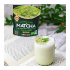 AROMANDISE - Thé vert bio matcha en poudre 250 g