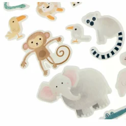 ARTEMIO - 6 feuilles de stickers safari