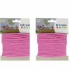 ARTEMIO - 2 fils à tricotin 5 mm x 5 m - fuchsia