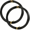 ARTEMIO - 2 fils d'aluminium 5 m x 1,5 mm - noir
