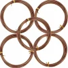 ARTEMIO - 5 fils en aluminium 5 m x 1,5 mm - bronze