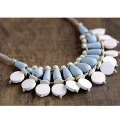 ARTEMIO - 50 perles en bois gouttes 18 x 12 mm