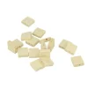 ARTEMIO - 30 perles en bois carrées 15 x 5 mm