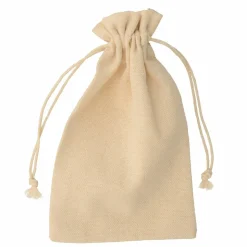 ARTEMIO - 5 pochettes en toile à personnaliser