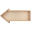 ARTEMIO - Etagère bois flèche 40 x 20 x 7 cm
