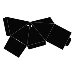 ARTEMIO - Matrice de découpe pyramide 13,7 x 23 cm