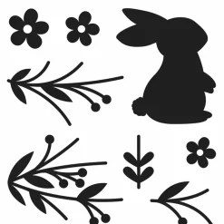 ARTEMIO - Matrice de découpe lapin et végétaux